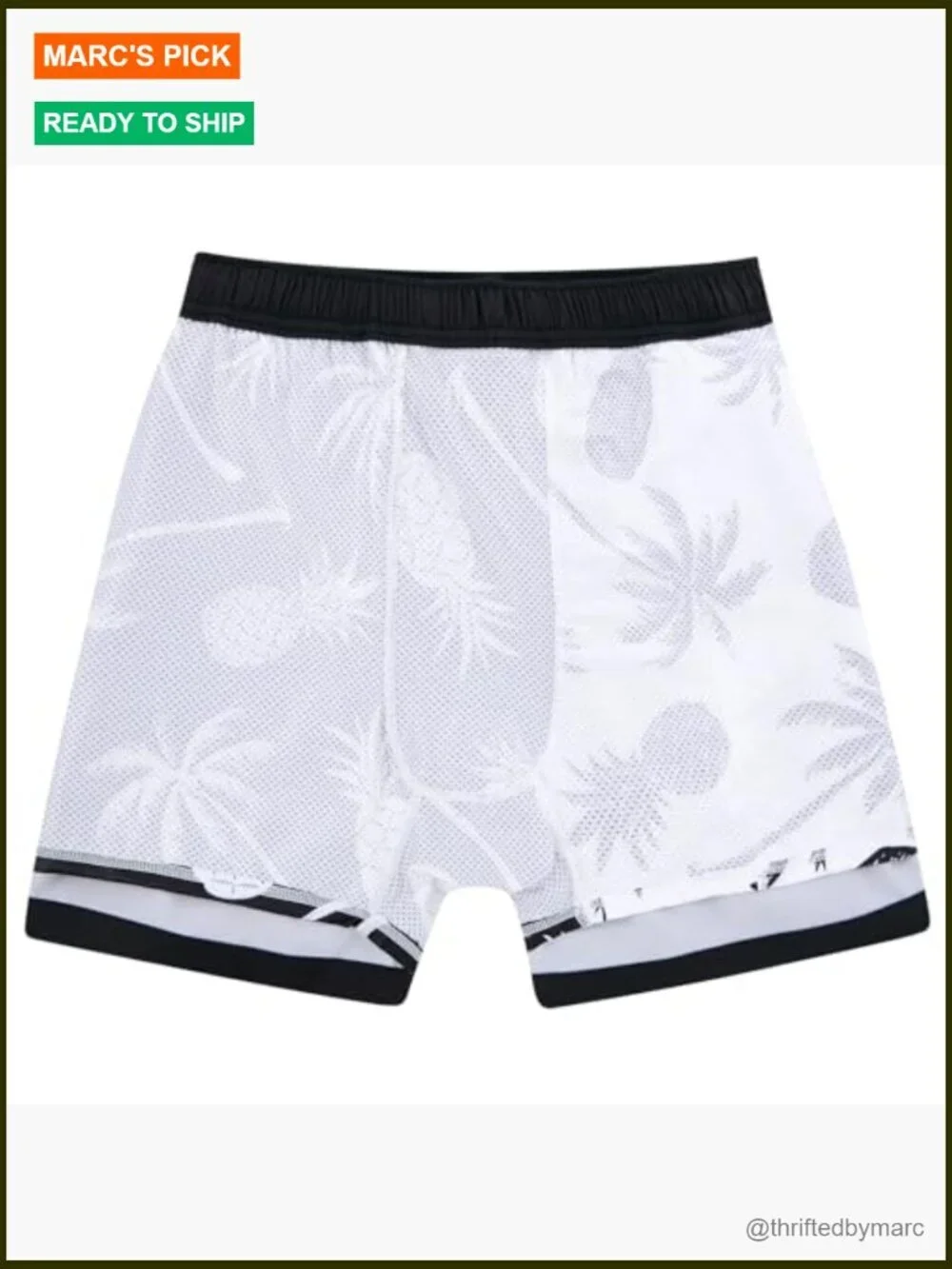 Men's Quick Dry Swim Trunks with Compression Liner 5.5